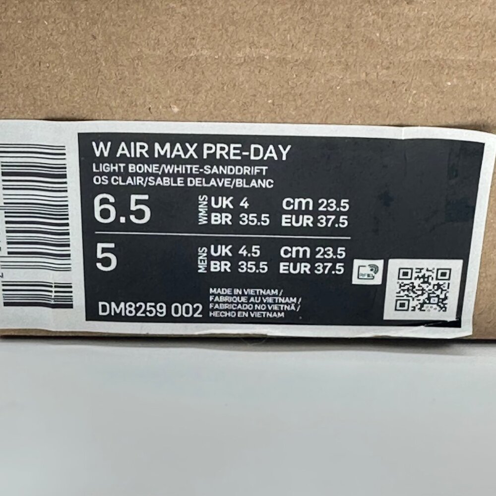 Women's Nike Air Max Pre Day  Beige Running Shoes Sneakers DM8259-002 Size 6.5 - Picture 12 of 12